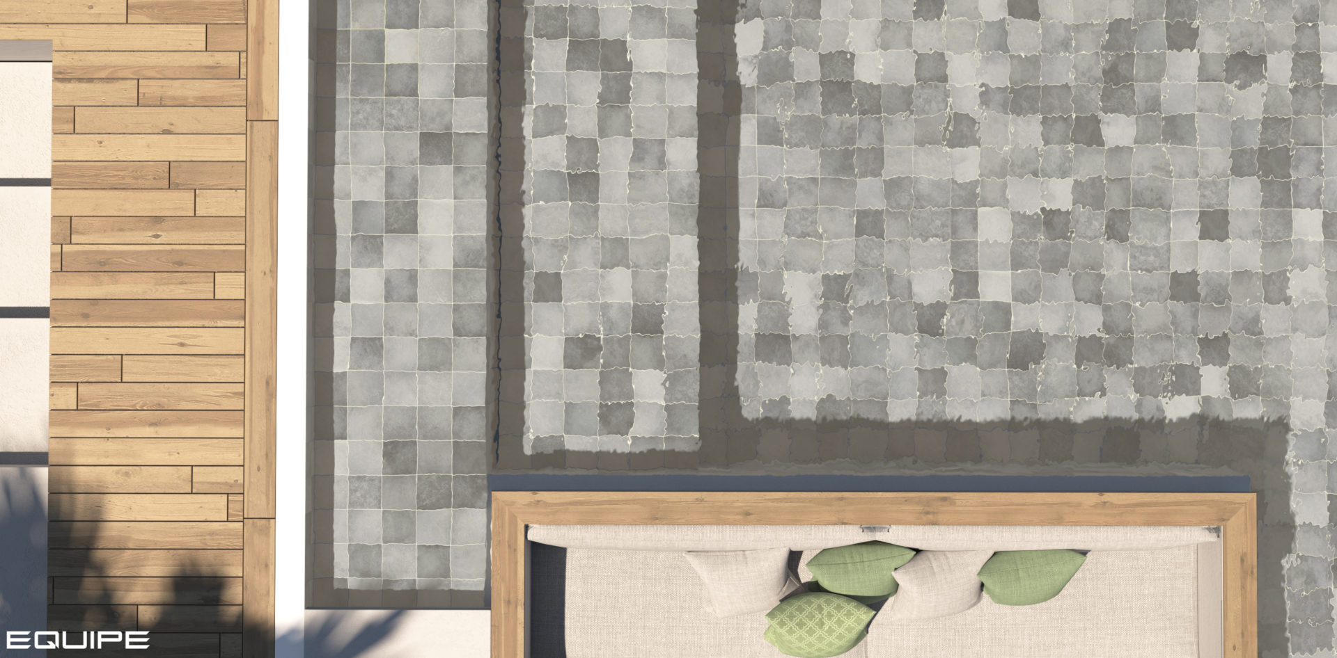Equipe Ceramicas tiles at the heart of your wellness project